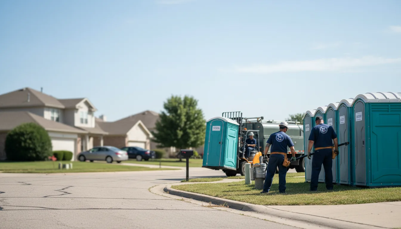Porta Potty Rental in Indiahoma, OK near me